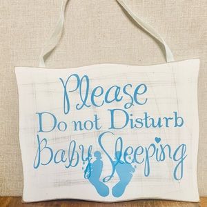 Cute Baby Do Not Disturb sign